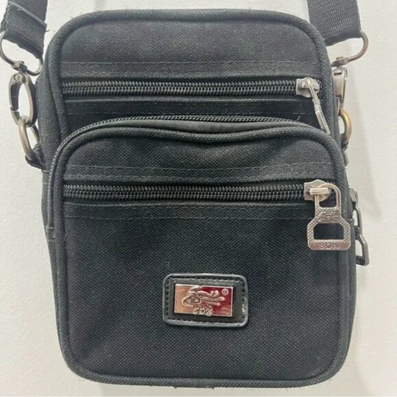 Multi-compartment Crossbody Bag - Picture 2 of 9